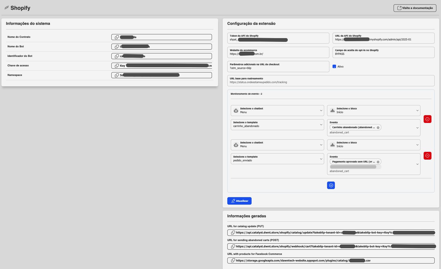 Config extension